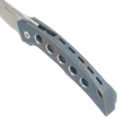 Nóż składany Reate Velocity Blue Titanium, Belt Satin Elmax by Tashi Bharucha