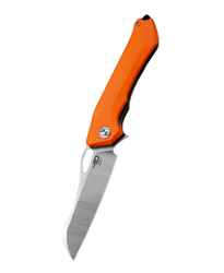 Nóż składany Bestech Platypus Orange G10, Stonewashed/Satin D2 (BG28B)