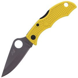 Nóż składany Spyderco Ladybug 3 Salt FRN Yellow Plain (LYLP3)