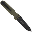 Fox Predator II 2F Full Auto Knife OD Green FRN, Black Idroglider N690Co (FX-448 OD)