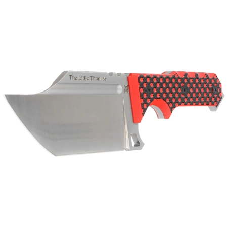 Midgards Messer The Little Thunrar Black/Red G10, Satin 14C28N by Ralph and Tina Zlobinsky knife (MM016)