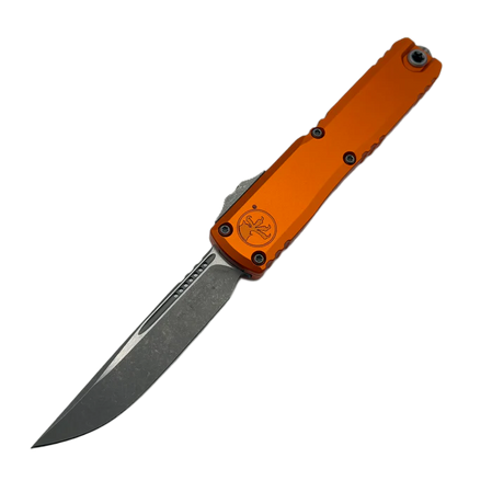 Nóż automatyczny OTF Microtech Ultratech Gen IV S/E Orange Aluminium, Apocalyptic M390MK by Tony Marfione (11214-10APOR)