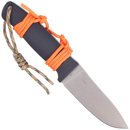 BlackFox Vesuvius Black G10, Stone Washed D2 by Alfredo Doricchi (BF-710 D2)