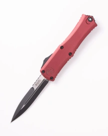 Microtech Hera II Mini Bayonet OTF Knife Merlot Aluminum, Black M390MK by Tony Marfione (1701M-1MR)
