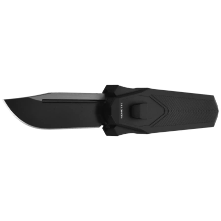 Remette RT-Swordfish CP Knife Black Aluminum/Copper Carbon Fiber, Titanium Black 14C28N (ZL103C7)