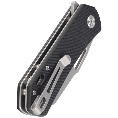 Kubey Knife Duroc Black G10, Bead Blasted AUS-10 by Colin Maisonpierre (KU332I)