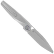Rike Knife Baidi T Titanium/Red Carbon Fiber, Bead Blasted M390 (RK-Baidi-T-P/RCF)
