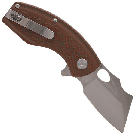Bestech Lizard Green/Orange G10, Bead Blast/Satin D2 Knife (BG39B)