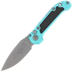 Nóż automatyczny Microtech LUDT Gen III S/E Turquoise Aluminium, Apocalyptic M390MK by Tony Marfione (1135-10APTQ)