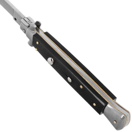 Frank Beltrame Stiletto Switchblade Knife Ebony 28cm (FB 28/84)