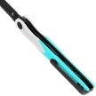 Bestechman Lanza White/Light Blue G10, Grey PVD 14C28N by Grzegorz Grabarski (BMK14D)