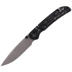 Nóż składany Civivi Imperium Shredded Carbon Fiber / Silvery Shred, Stonewashed Nitro-V (C2106B)