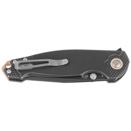 Viper Katla DSW Titanium 3D, Dark Stonewashed M390 by Jasper Voxnæs Knife (V5984TI3D)