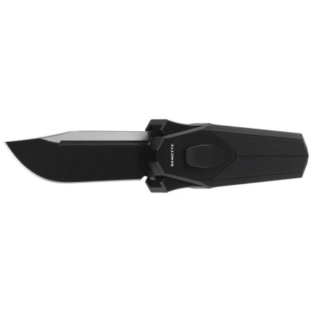 Remette RT-Swordfish CP Knife Black Aluminum/Copper Carbon Fiber, Titanium Black Stonewashed S35VN (ZL103D14)