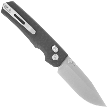 Remette Aurora Knife Black G10, Sandblasting 14C28N (AURA-G1)