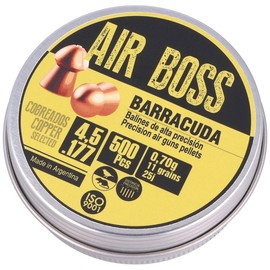 Apolo Air Boss Barracuda Copper AirGun Pellets .177 / 4.52 mm, 500 psc 070.g/ 11.0gr (30002-2)