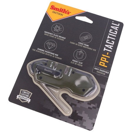 Smith's PP1-Tactical OD Green sharpener (50981)