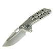 Nóż składany Reate TX228 LE No 055/200 Bead Blasted Titanium, Bead Blasted Titanium Clip, Satin M390 (TX228 TBB.TBB.SAT)