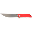 Kubey Knife Pylades Red G10, Satin AUS-10 (KU253F)