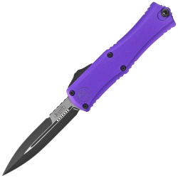Nóż automatyczny OTF Microtech Hera II Mini Bayonet Purple Aluminium, Black M390MK by Tony Marfione (1701M-1PU)