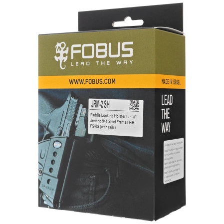 Fobus JR-2 SH Holster for IWI Jericho 941 Polymer Frames PL/RPL, PSL/RPSL, FBL/RBL