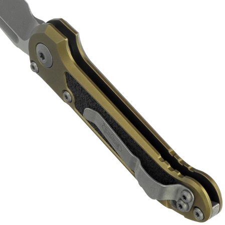 Microtech LUDT Gen III T/E OD Green Aluminum, Apocalyptic M390MK by Tony Marfione (1136-10APOD)