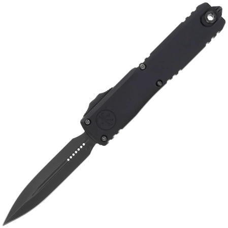Microtech Ultratech Gen III ZBP D/E Signature OTF Knife Shadow DLC Aluminum, Shadow DLC M390MK by Tony Marfione (1122-1DLCTSH)
