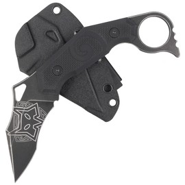 Nóż FOX Moa Karambit Black G10, Black Idroglider N690Co by Jared Wihongi (FX-651)