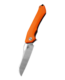 Nóż składany Bestech Platypus Orange G10, Stonewashed/Satin D2 (BG28B)