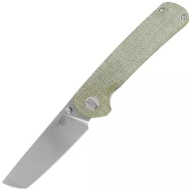 Nóż składany Bestech Sledgehammer Beige Micarta, Satin /  Stonewashed D2 (BG31D)