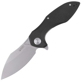 Nóż składany Kubey Noble Black G10, Bead Blasted D2 (KU236A)