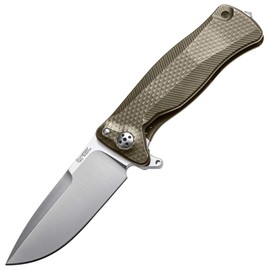 Nóż składany LionSteel SR11 Bronze Titanium, Satin Sleipner by Molletta (SR11 B)