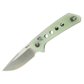 Nóż składany Reate PL-XF-7 Jade G10, Stonewashed Nitro-V