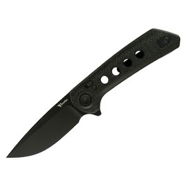 Nóż składany Reate PL-XF Black Micarta / Black G10, Black PVD Nitro-V (PL-XF BKM.BKG10.PVD)