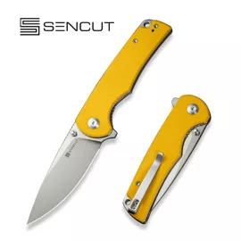 Nóż składany Sencut Praktisk Yellow Coarse G10, Satin 9Cr18MoV (S24019-2)