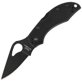 Nóż składany Spyderco Byrd Robin 2 Stainless Black Blade, Plain (BY10BKP2)