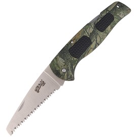 Piła składana Herbertz Solingen Wood Camo Elastomer, Satin Finish 114mm (55004)