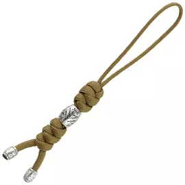 Przywieszka do noża M-Tac Zeus Stainless Steel Coyote  paracord (10296105)