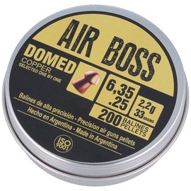 Śrut Apolo Air Boss Domed Copper 6.35 mm, 200 szt. 2.20g/33.0gr (30200)