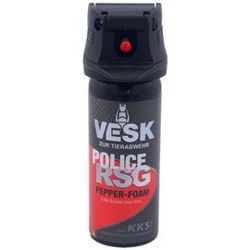 Gaz pieprzowy KKS VESK RSG Police 2mln SHU, Foam-Piana 50 ml (12050-F)