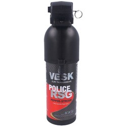 Gaz pieprzowy KKS VESK RSG Police 2mln SHU, Stream 400ml (12400-S)