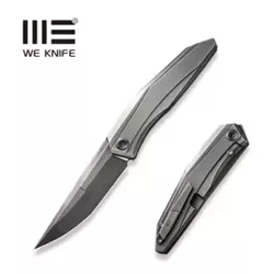 Nóż składany WE Knife Cybernetic LE No ????/207 Polished Gray Titanium, Polished Gray CPM 20CV (WE22033-6)