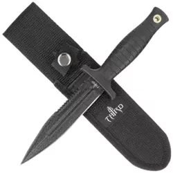 Nóż Third Decor Habitat Boot Knife Black ABS, Black (H0062S)