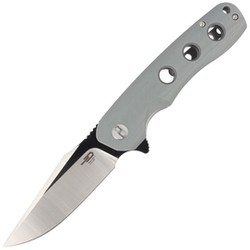 Nóż składany Bestech Arctic Grey G10, Black / Satin D2 (BG33C-1)