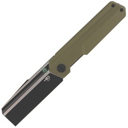 Nóż składany Bestech Tardis OD Green G10, Black DLC/Satin D2 by Ostap Hel (BG54C)