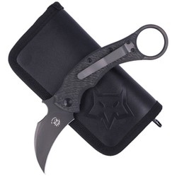 Nóż składany FOX Karambit Black Bird by Bastinelli Carbon Fiber / Gray Titanium, PVD Elmax (FX-591 TiCB)