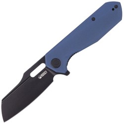 Nóż składany Kubey Atlas Blue G10, Dark Stonewashed 14C28N by Jelly Jerry (KU328B)