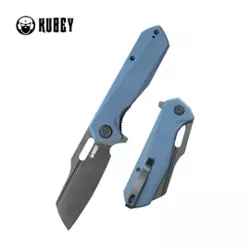 Nóż składany Kubey Atlas Denim Blue G10, Dark Stonewashed 14C28N by Jelly Jerry (KU328K)