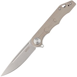 Nóż składany Kubey Knife Mizo Tan G10, Bead Blast AUS-10 by Tiguass (KU312H)