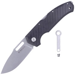 Nóż składany Maserin Nimrod Carbon Fiber, Stonewashed M390 by Tommaso Rumici (480/CN)